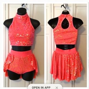 Weissman LC 2-piece costume EUC